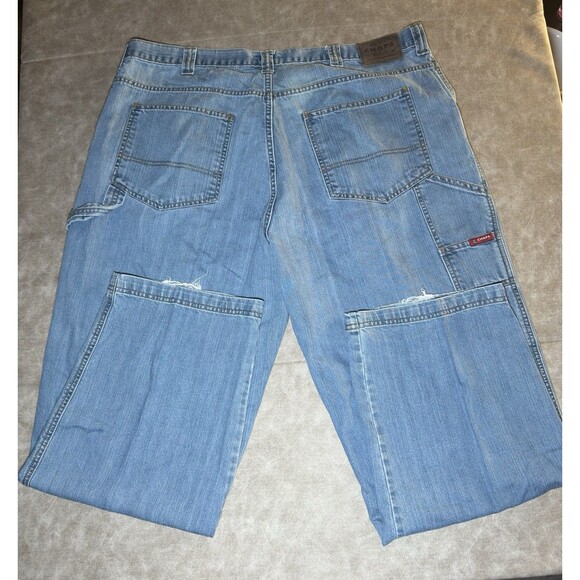 Chaps Denim Blue Jeans Mens Pants Size 42x32 - Picture 9 of 9